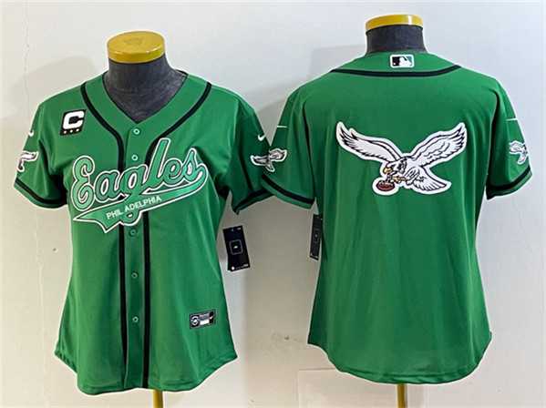 Women's Philadelphia Eagles Green Team Big Logo With 3-Star C Patch Cool Base Stitched Baseball Jerseys,We sell and wholesale Women's Philadelphia Eagles Green Team Big Logo With 3-Star C Patch Cool Base Stitched Baseball Jerseys on line form chian!